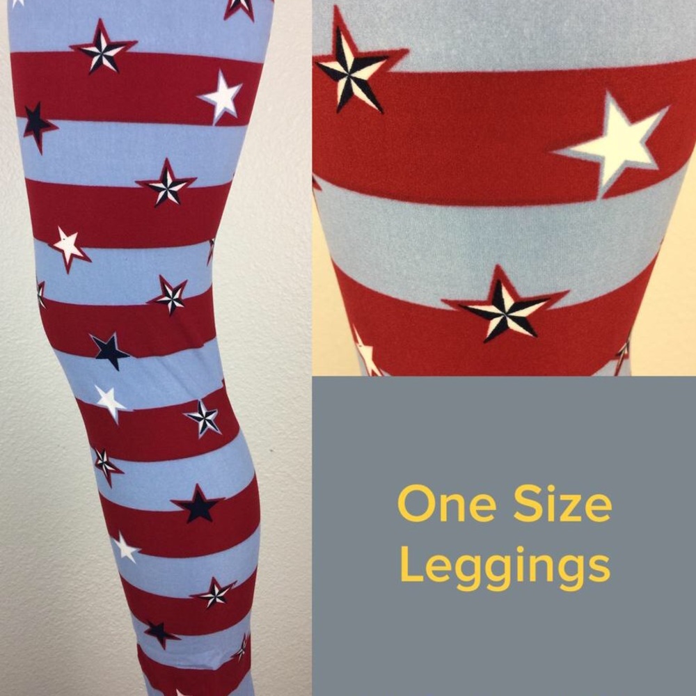 LuLaRoe Americana OS Leggings
